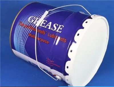 Kovové vědro z pocínovaného plechu 20 l s víčky na květiny